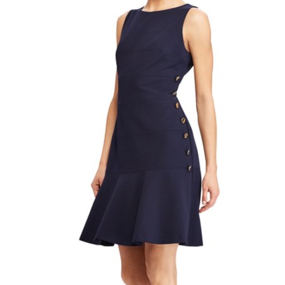 Lauren Ralph Lauren Dress - NWT-NAVY BLUE (SZ-16)